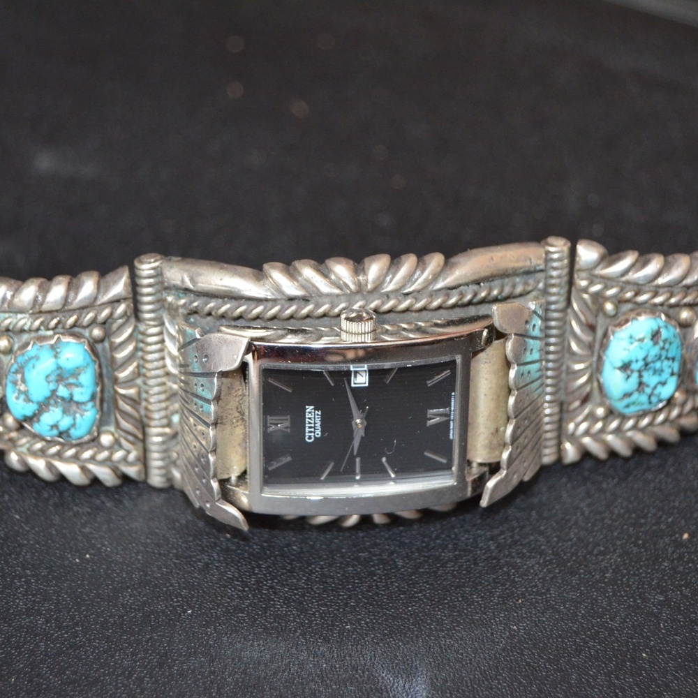 Vintage Native American Watch cuff